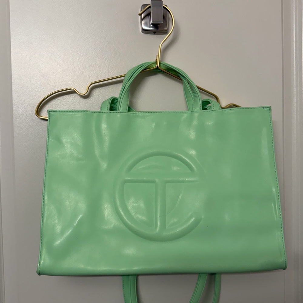 Telfar Medium Mint Green Tote Bag